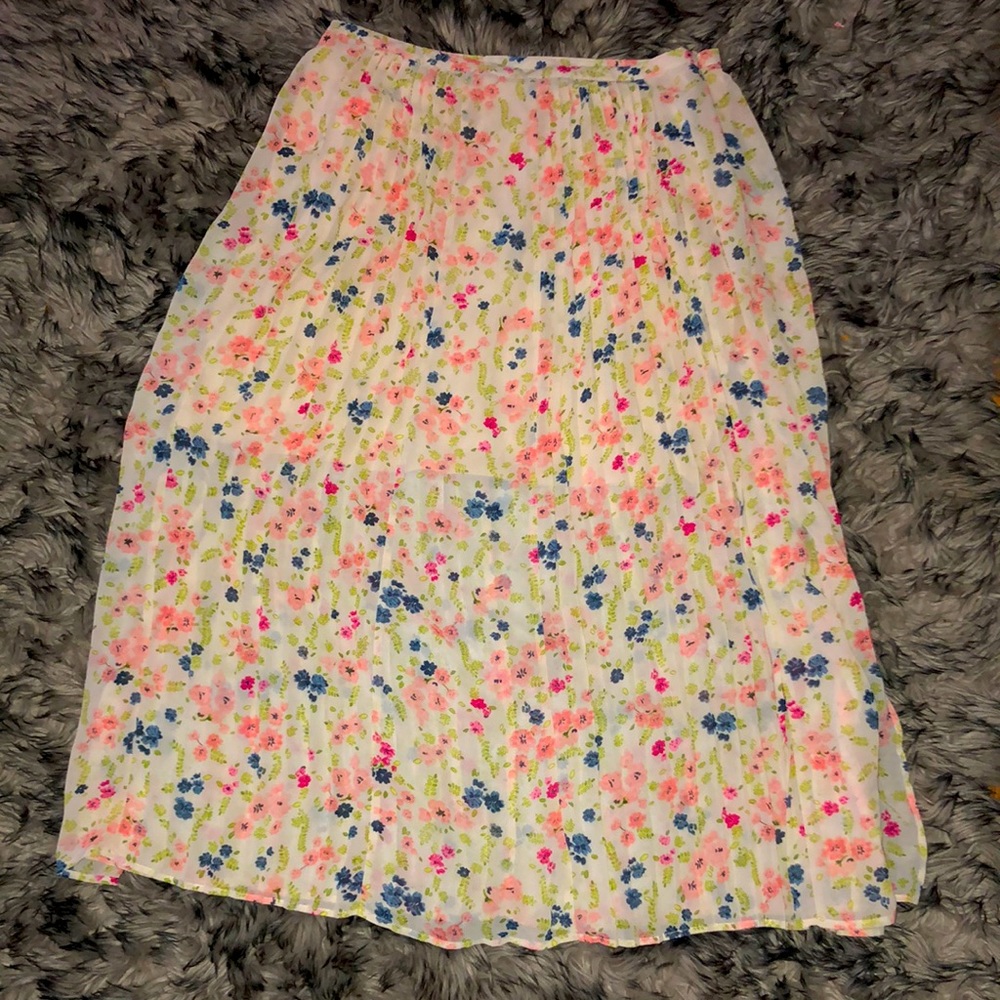 Floral skirt